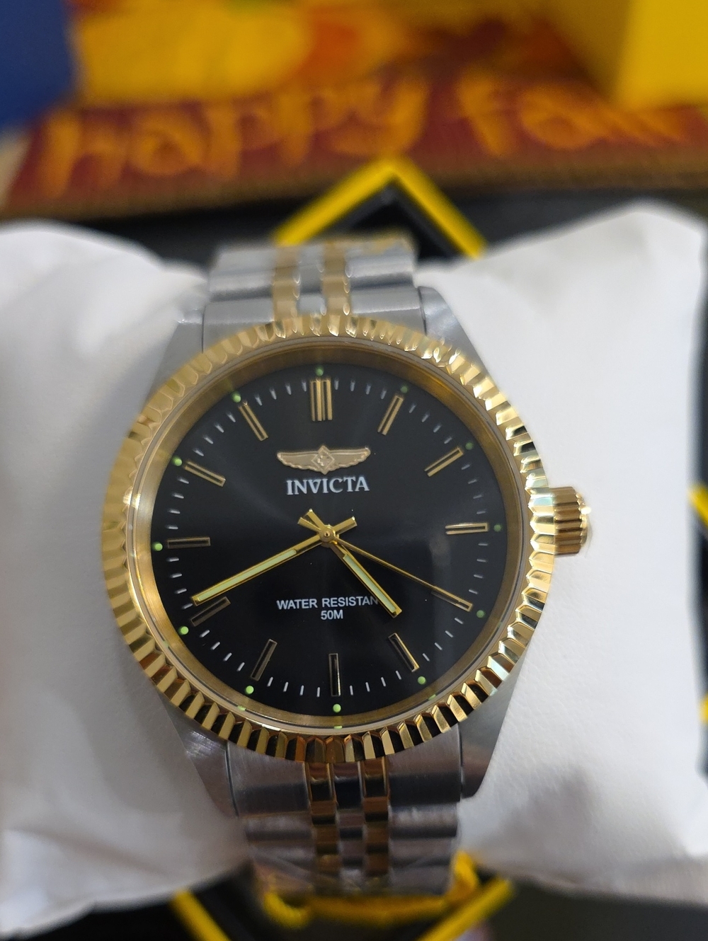 866.  Invicta Specialty Lumeris Men's Watch - 43mm, Steel, Gold (29377)